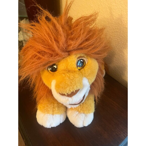 Vintage Lion King Roaring Adult Simba Hand Puppet Plush - Picture 1 of 4